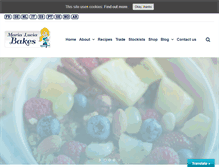 Tablet Screenshot of marialuciabakes.com